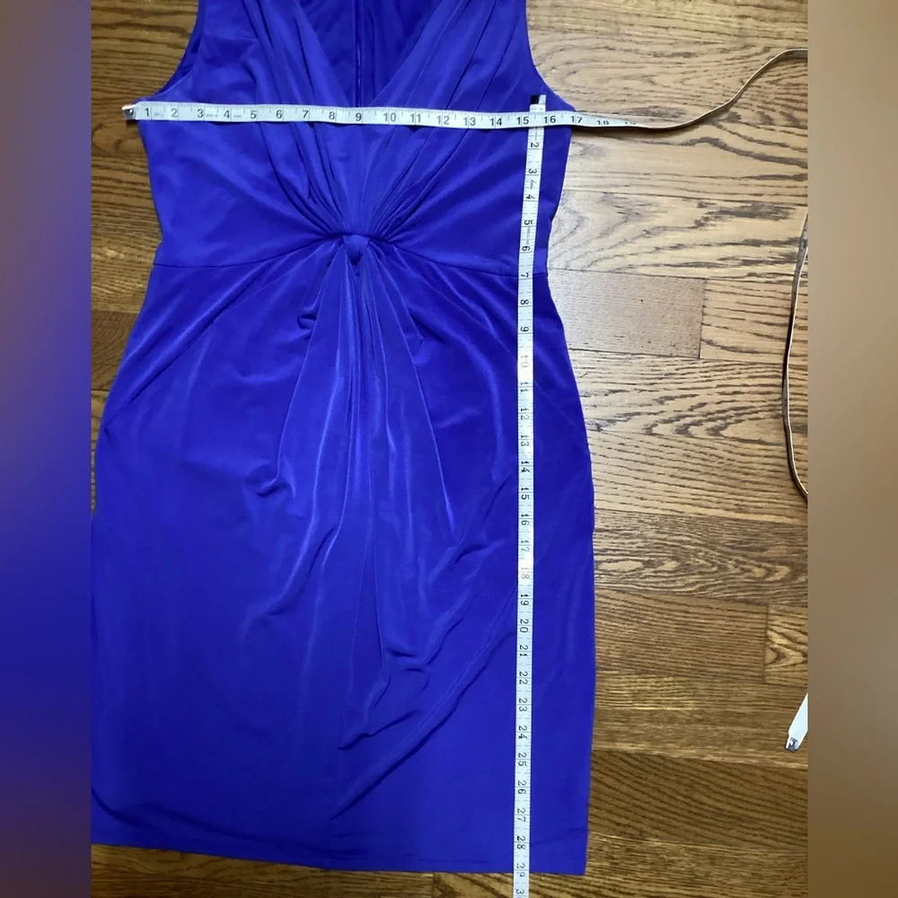 Suzi Chin for Maggy Boutique Party Dress Size 10 Royal Blue